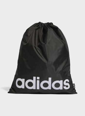 GYM SACK LINEAR UNISEX, BLK, small