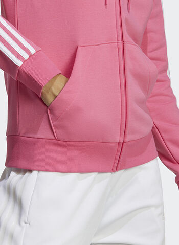 FELPA 3 STRIPES ESSENTIALS, FUXIA, small