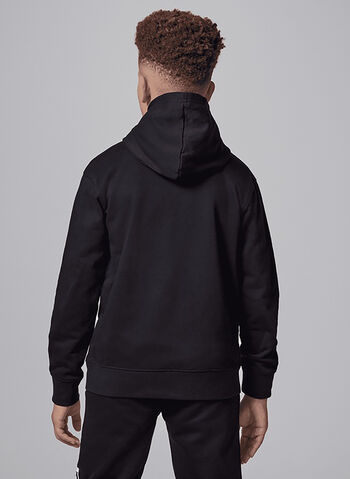 FELPA HOODIE ESSENTIAL BASELINE JORDAN RAGAZZO, 023 BLK, small