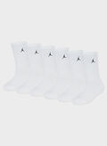 CALZA 6 PAIA CREW, 001 WHT, thumb