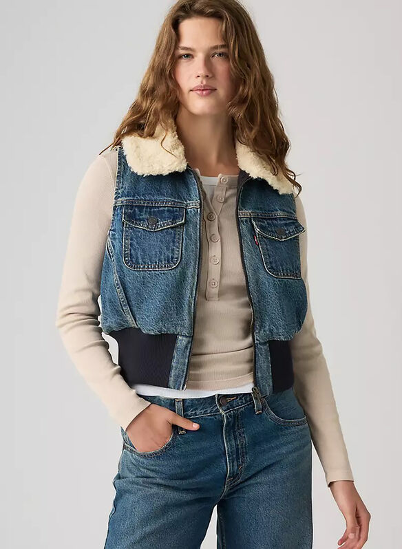 SMANICATO JEANS INT TEDDY, 0000 STONE, medium