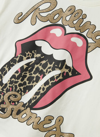 T-SHIRT ROLLING STONES RAGAZZA, CLOUD DANCER, small