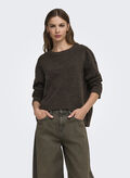 MAGLIONE NOOS LIVIA, MOLE BROWN, thumb