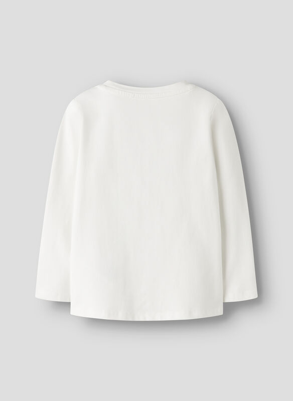 T-SHIRT NAGINO BAMBINA, CLOUD DANCER, medium