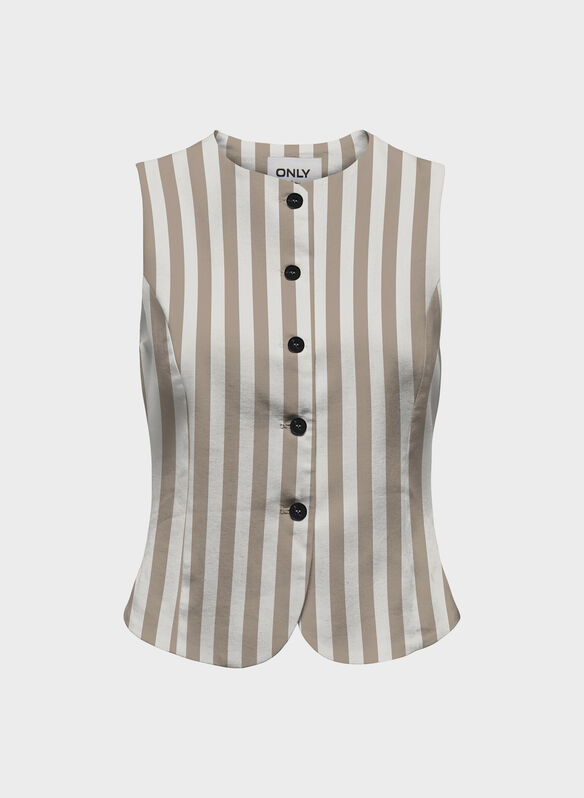 GILET ONLGOA, CLOUD DANCER, medium