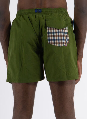COSTUME BOXER POCKET CHECK, 06 ARMY GREEN, small