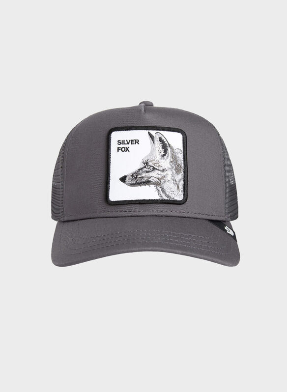 CAPPELLO FOX TRUCKER, - GREY, medium
