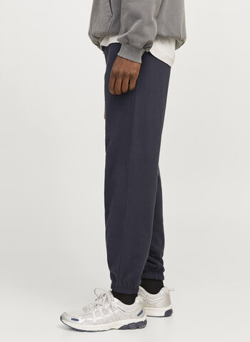 PANTALONE IN FELPA, DARK NAVY, small