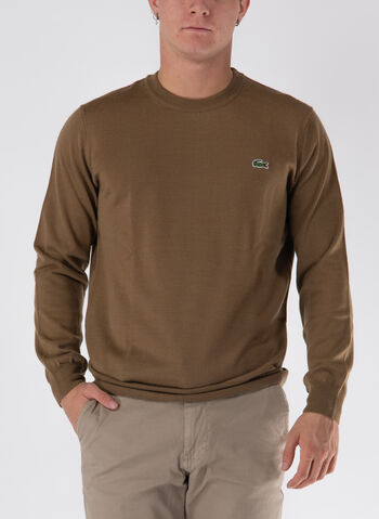 MAGLIONE GIROCOLLO CON LOGO, , small