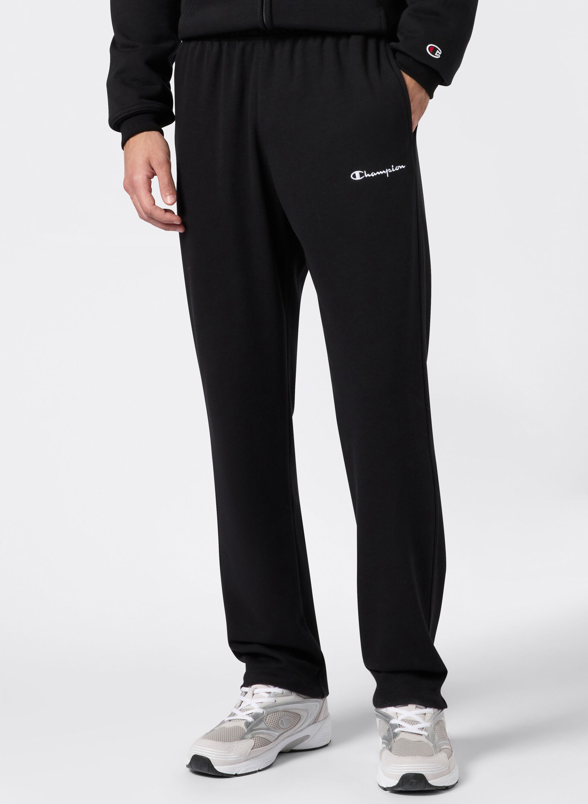 CHAMPION PANTALONE TERRY DRITTO L