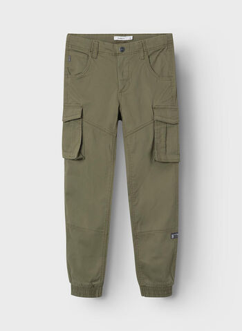 PANTALONE CARGO RYAN RAGAZZO, DEEP LICHEN GREEN, small