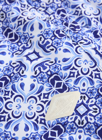 BOXER BEACH MAUI, DELFT MAIOLICA NVY, small