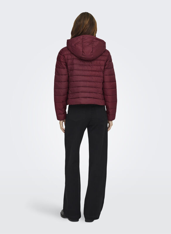 GIUBBOTTO ONLTAHIA TRAPUNTATO, CABERNET, medium