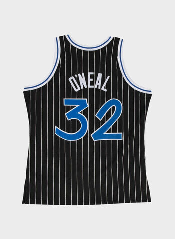 CANOTTA SWINGMAN JERSEY ORLANDO MAGIC ALTERNATE 1994-95 SHAQUILLE O'NEAL, BLACK, small