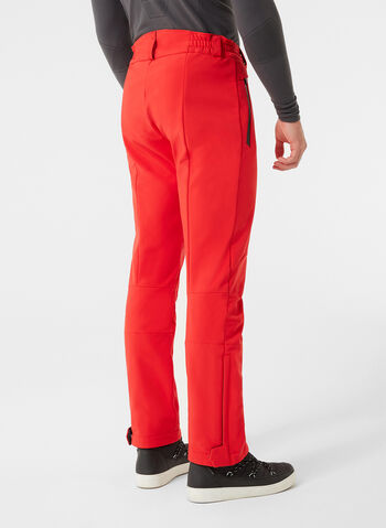 PANTALONI DA SCI SOFTSHELL CON GHETTA, 15RED, small
