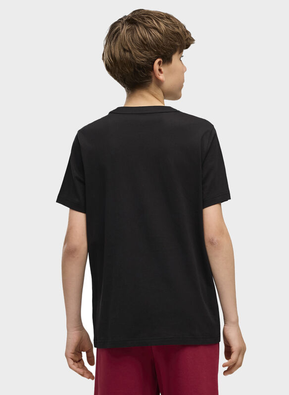 T-SHIRT ESS 2 RAGAZZO, 71 BLK, medium