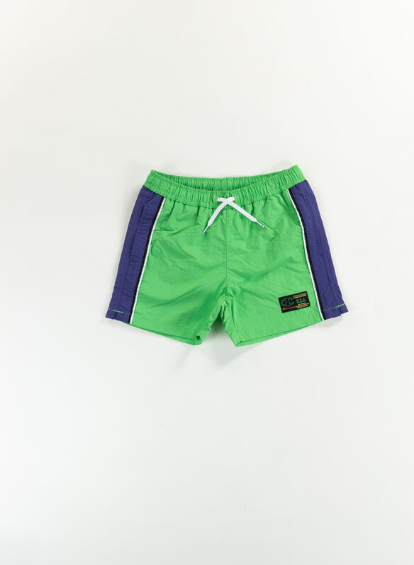 BOXER BEACH INSERTATO RAGAZZO, GS024 GREEN, medium