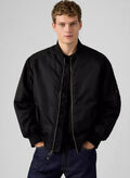GIUBBOTTO BOMBER AVIATORE, 0000 BLK, thumb