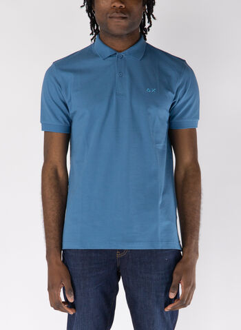 POLO PIQUET MICRO LOGO, 80 DARK AVIO, small