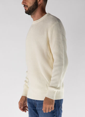 MAGLIONE GIRO COSTA INGLESE, G047 PANNA, small