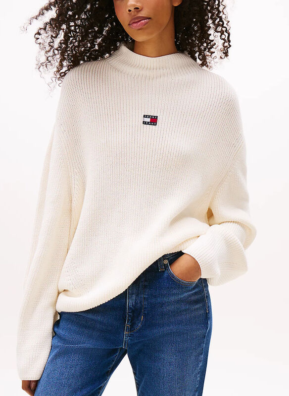 MAGLIONE CON DISTINTIVO, YBH PANNA, medium