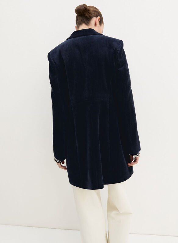 CAPPOTTO VERVE CINIGLIA RESCA, 001 NVY, medium