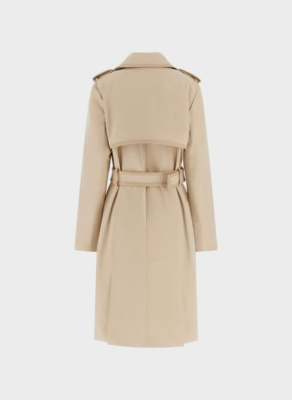 TAILORED TRENCH, G1L7 NOCCIOLA, medium