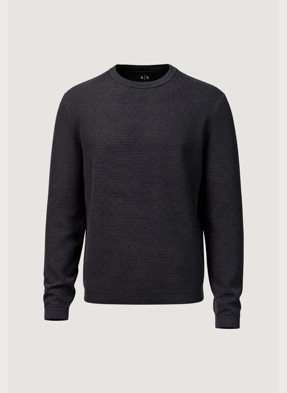 MAGLIONE CHICCO DI RISO, F8277 LIQUIRIZIA, medium