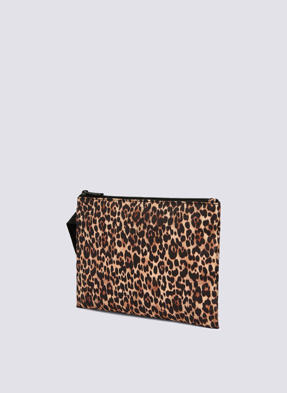 POCHETTE SPIAGGIA DUDO HANDBAG, A728L ANIMAL, medium