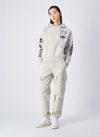 FELPA SURPLUS CON STAMPA, , small