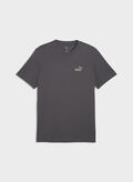 T-SHIRT ESS LOGO, 77 MOODY GRAY, thumb