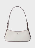 BORSA SMALL SHOULDER, 4LX WHT, thumb