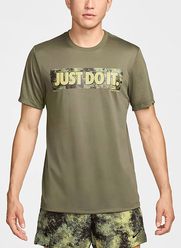MAGLIA DRI-FIT JUST DO IT, 222 OLIVE, large