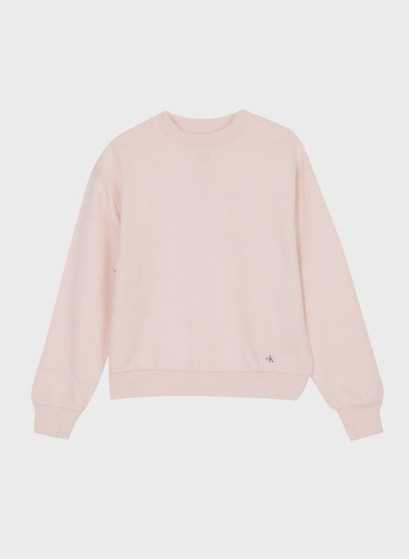 FELPA GIROCOLLO COMFORT FIT, VI7 PINK, medium