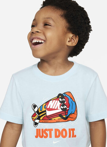 T-SHIRT JUST DO IT  BAMBINO, G25 BLUE, small