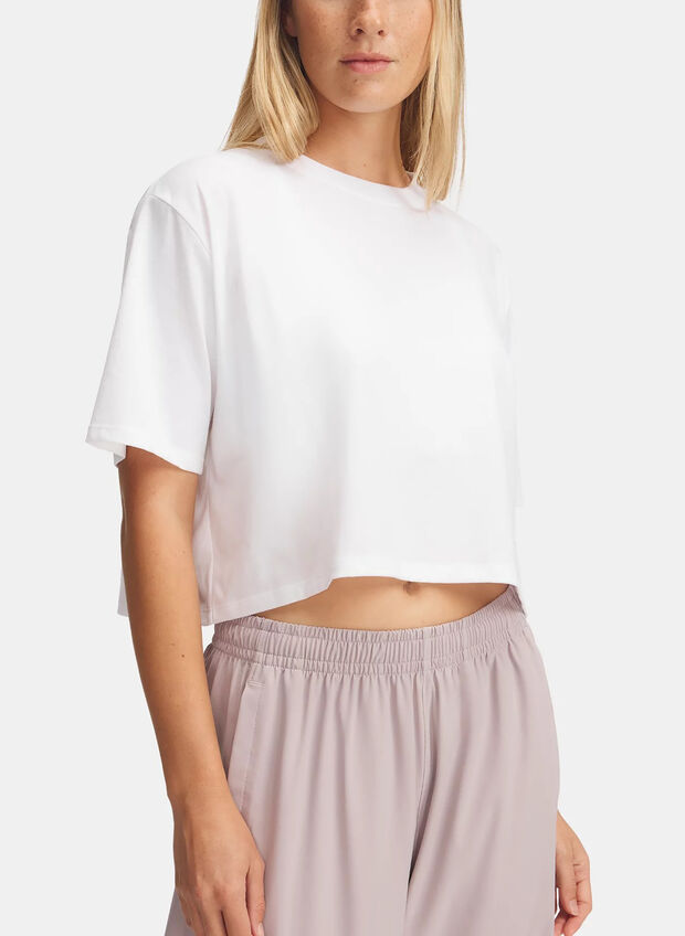 T-SHIRT RIVAL CROP, 0100 WHT, large