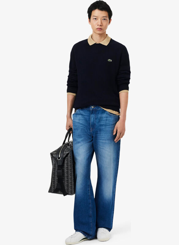 MAGLIONE GIROCOLLO LMBSW, 166 NVY, medium