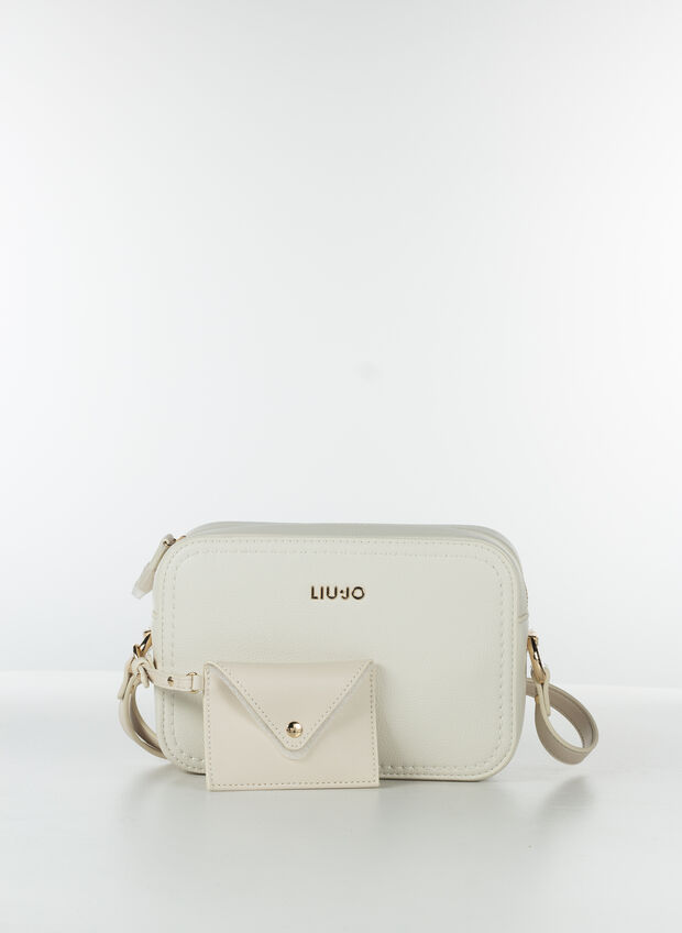 BORSA A TRACOLLA CAMERA CASE, X0459 CREMA, large