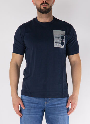 T-SHIRT PALMER, 888 NVY, small