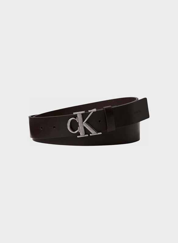 CINTURA BUCKLE SMOOTH, YG1 BROWN, medium
