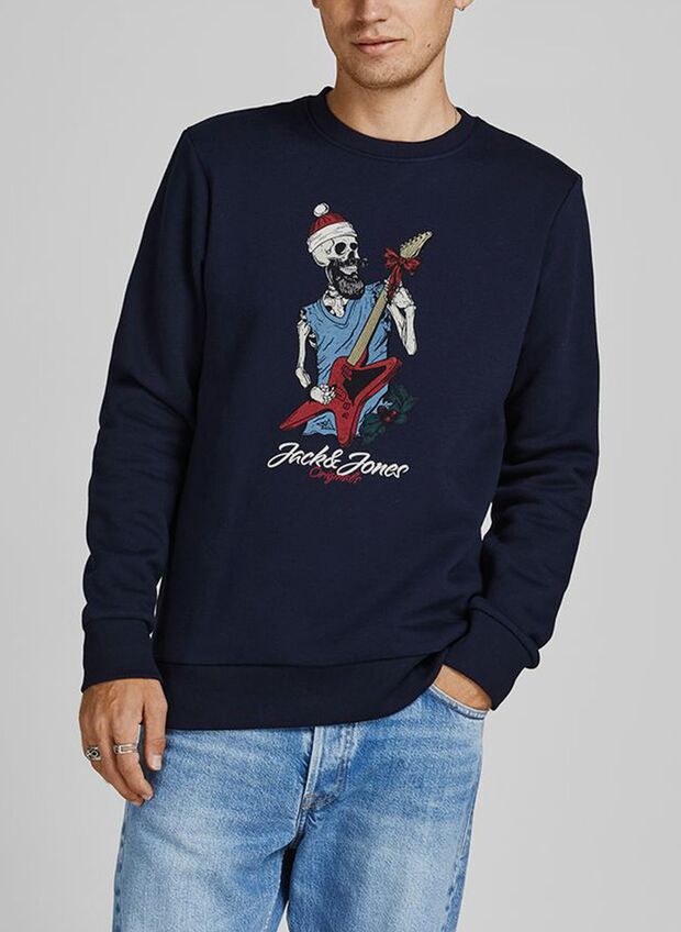 FELPA GIROCOLLO CHRISTMAS TESCHIO, , large