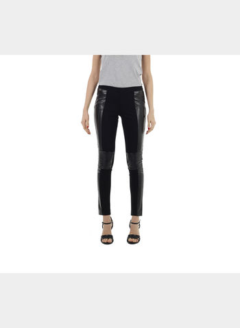 LEGGINS INSERTO ECOPELLE , , small