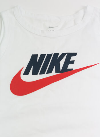 CANOTTA LOGO SWOOSH RAGAZZO, 100 WHT, small