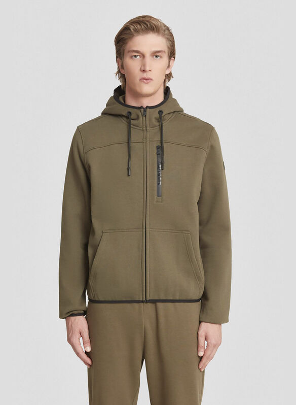 FELPA YURI 4.0 FULL ZIP, 427XXW OLIVE NIGHT, medium