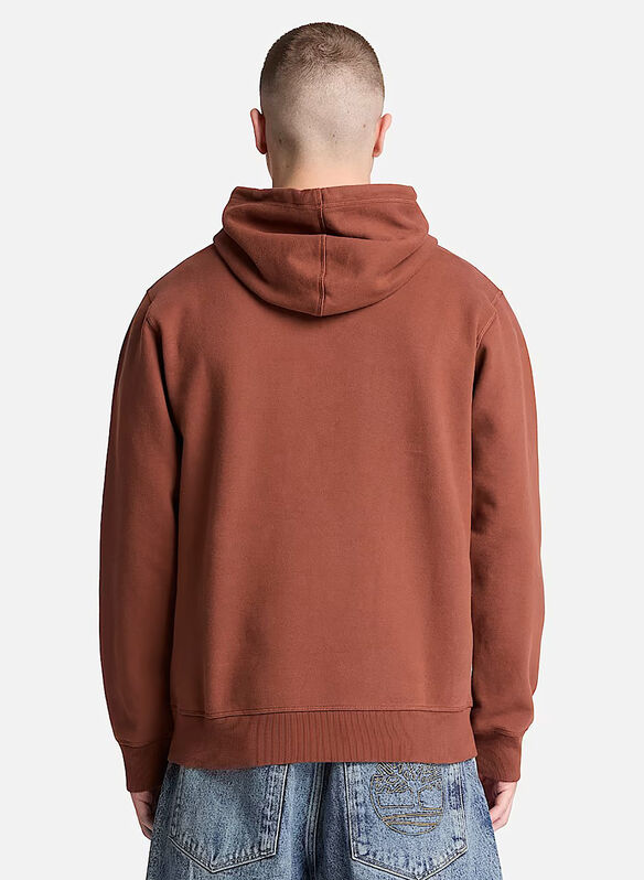 FELPA BIG LOGO RICAMATO HOODIE, - COCCIO, medium