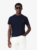 T-SHIRT IN COTONE PIMA, 166 NVY, thumb