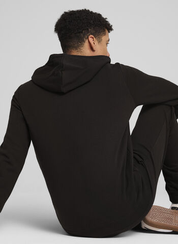 FELPA ESS LOGO FULL ZIP, 01 BLK, small