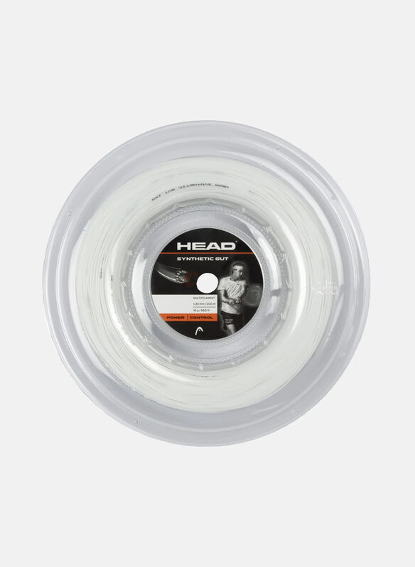 ROTOLO CORDA SYNTHETIC GUT 200M, 16WH WHT, medium