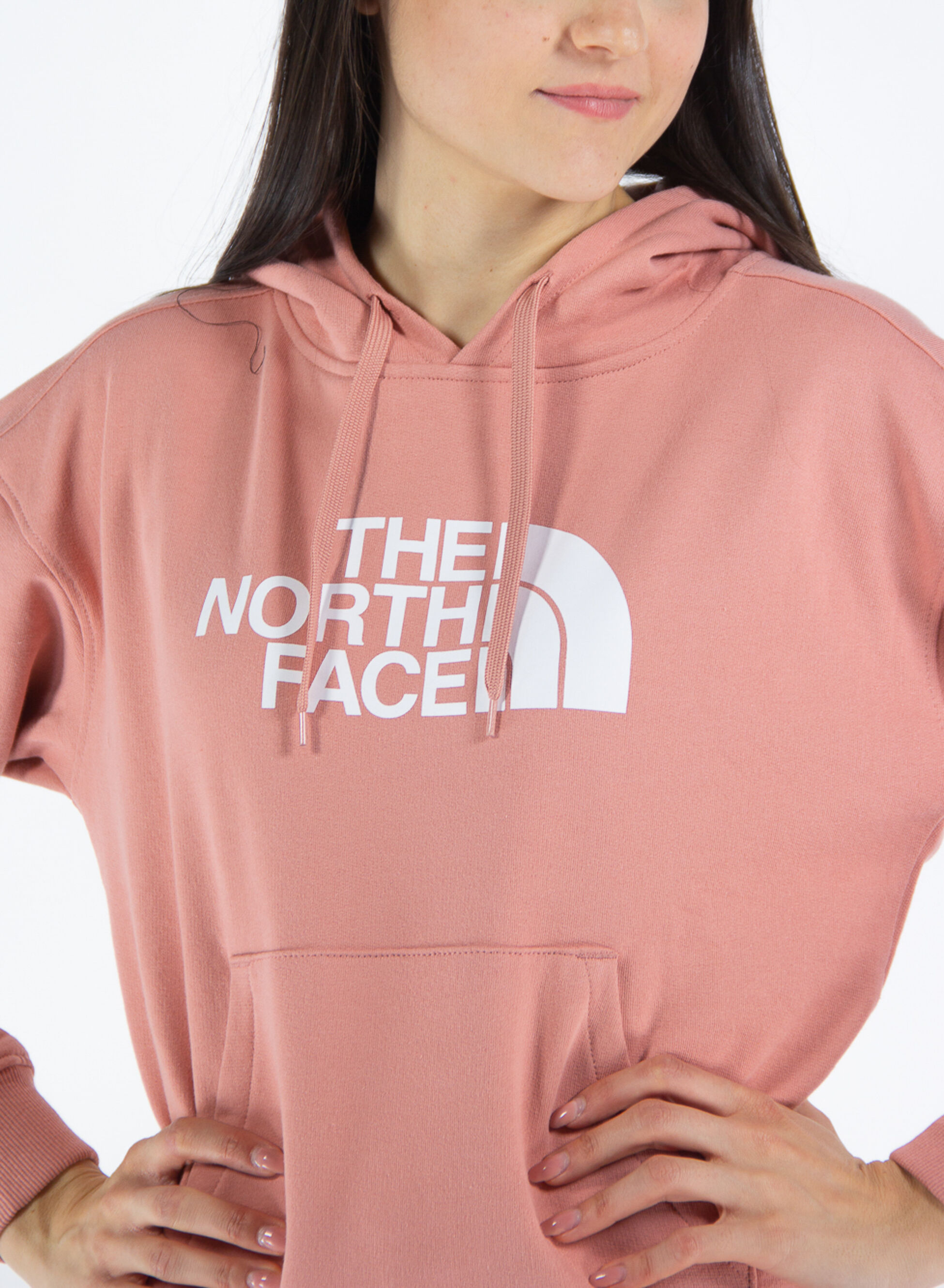 THE NORTH FACE FELPA DREW PEAK LIGHT CON CAPPUCCIO Rosa Donna | Sport85