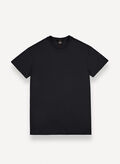 T-SHIRT MC MICRO LOGO, 99 BLK, thumb